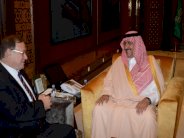 ولي ولي العهد السعودي يتسلم رسالة من مجلس أمن روسيا