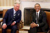 اوباما لتشارلز: الأميركيون شغوفون بالعائلة المالكة