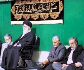 صور لسليماني الى جانب خامنئي لنفي وجوده في اليمن