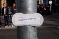 ألمانية تحوّل الفوط الصحية إلى منصات إعلانية