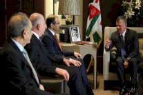 عاهل الأردن يلتقي الجبوري والنجيفي والمطلك