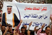 هادي يشكر الملك سلمان على إغاثة اليمن