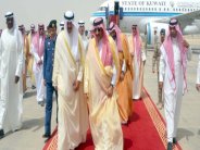 ولي ولي العهد يستقبل وزيري دفاع وداخلية الكويت