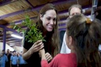 انجيلينا جولي تناشد مجلس الأمن تفقد اللاجئين السوريين