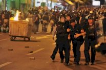 19 جريحا في مقدونيا خلال تظاهرة ضد الحكومة