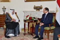 السيسي في السعودية لتهنئة المحمدين 