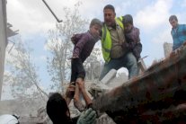 حي جوبر السوري يختنق بغاز الكلور