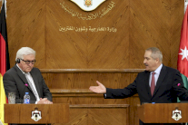 المانيا والاردن يدعوان الى احياء عملية السلام
