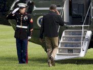 اوباما في طريقه الى قمة مجموعة السبع في بافاريا