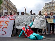 تظاهرات في برلين وباريس وروما دعما للمهاجرين