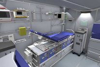 غرفة عناية فائقة في طائرات لوفتهانزا