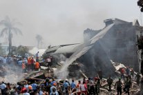 تحطم طائرة عسكرية اندونيسية وهلاك 116 شخصًا