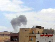 طيران التحالف يقصف ألوية صواريخ المتمردين بعطان