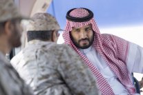 محمد بن سلمان على جبهة الحرب