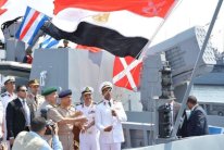 الفرقاطة الفرنسية فريم تصل مصر وتنضم لقواتها البحرية