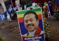 رجاباكسي يقر بهزيمته في إنتخابات سريلانكا