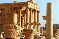 داعش ينسف معبد بعل شمين في مدينة تدمر الاثرية