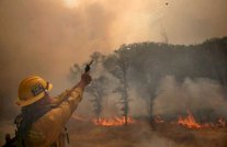 30 ألف إطفائي يحاولون مكافحة حرائق كاليفورنيا