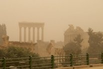 وفيات جرّاء العاصفة الرملية في لبنان