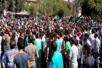 تظاهرات شعبية احتجاجية في السويداء