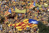 1.4 مليون متظاهر في برشلونة دعماً لانفصال كاتالونيا