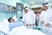 العاهل السعودي يوجه بتكفل نفقات الحجاج المصابين 