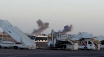 ثلاثة قتلى في هجوم لداعش على مطار معيتيقة بطرابلس