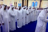 تشييع الشيخ راشد بن محمد بن راشد