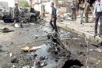 عشرات القتلى والجرحى بانفجارات تهز وسط بغداد