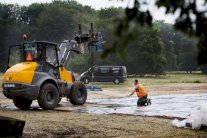 هولندا تبني اكبر مخيم للاجئين في غابة