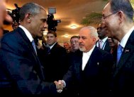 المصافحة بين اوباما وظريف تثير غضبا في ايران