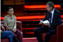 الفتاة الفلسطينية التي ناقشت ميركل