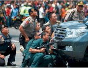 الشرطة في حال التأهب القصوى في أندونيسيا غداة اعتداءات جاكرتا