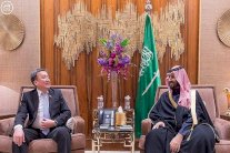 محمد بن سلمان يلتقي رئيس برلمان قرغيزستان