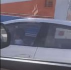 طفل يقود سيارة وسط زحام جدة !