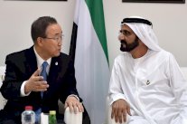 بان كي مون: الإمارات مُخلصة لقضايا الإنسان 