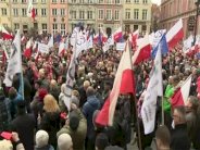 تظاهرات في بولندا 