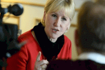 وزيرة خارجية السويد غير مرغوب فيها داخل إسرائيل