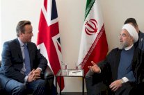 كاميرون وروحاني لتعاون مشترك بين لندن وطهران