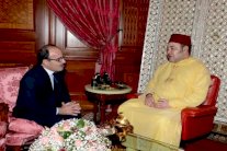 ملك المغرب يستقبل رئيس حزب