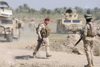 مسيحيو قراقوش يحتفلون بتقدم القوات العراقية