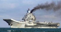 حاملة الطائرات الروسية كوزنيتسوف باتت قبالة الساحل السوري