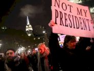 اكثر من الف شخص يتظاهرون في نيويورك ضد ترامب