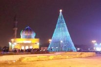 بغداد تتزين لعيدي الميلاد ورأس السنة