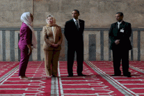 أوباما يقوم اليوم بأول زيارة لمسجد في أميركا