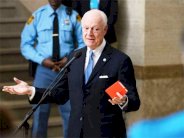 دي ميستورا يصل دمشق في زيارة مفاجئة