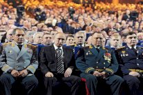 بوتين: قواتنا تدافع عن مصالحنا الوطنية في سوريا 