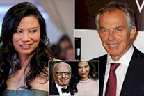 بلير أقام علاقة مع زوجة روبرت مردوخ