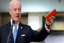 وفد المعارضة سيسلم دي ميستورا رده على 30 سؤالا