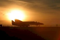 تحطم مقاتلة اميركية من طراز اف-16 في افغانستان